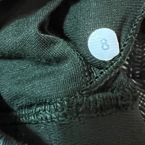 Lululemon | Wrap It Up Tank Top Built in Bra Crossover Jazzy Gator Green Size 8 - Picture 3 of 10